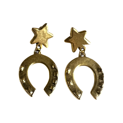 Lucky Horseshoe Earrings