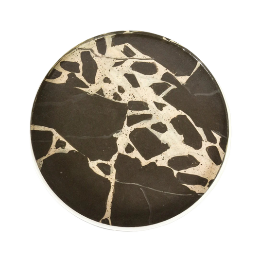 French Grand Antique Marble Tray