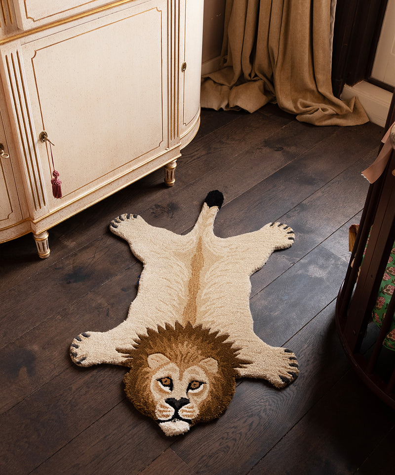 Moody Lion Rug