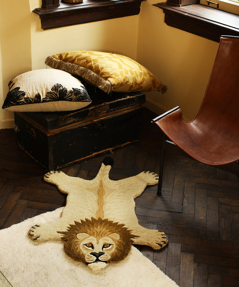 Moody Lion Rug