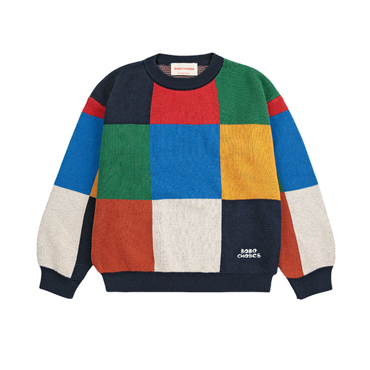 Multicolor Tiles Jumper