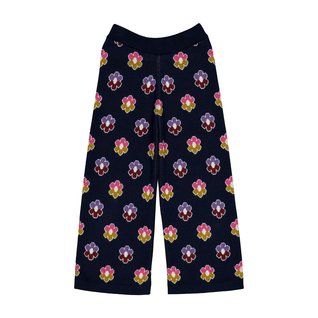Mathilda Pants - Rainbow Flower