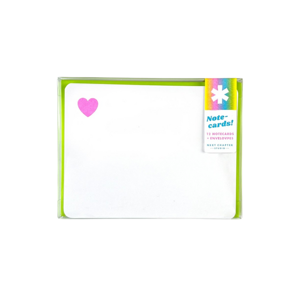 Riso Heart Notecards - Set of 12