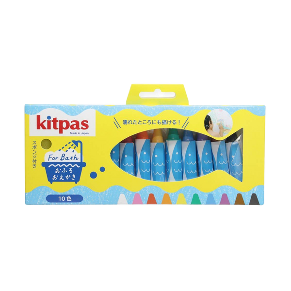 Rice Wax Kitpas for Bath 10 Colors With Sponge