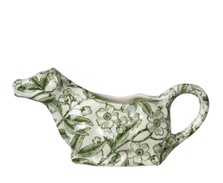 Green Prunus Cow Creamer
