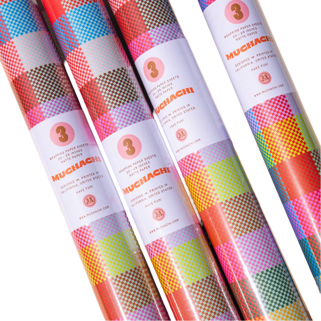 Lotería Wrapping Paper - Roll of 3 Sheets