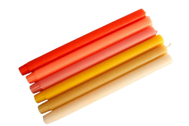 Single Taper Candle - Warm
