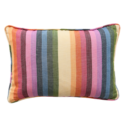 Prism Bolster with Piping