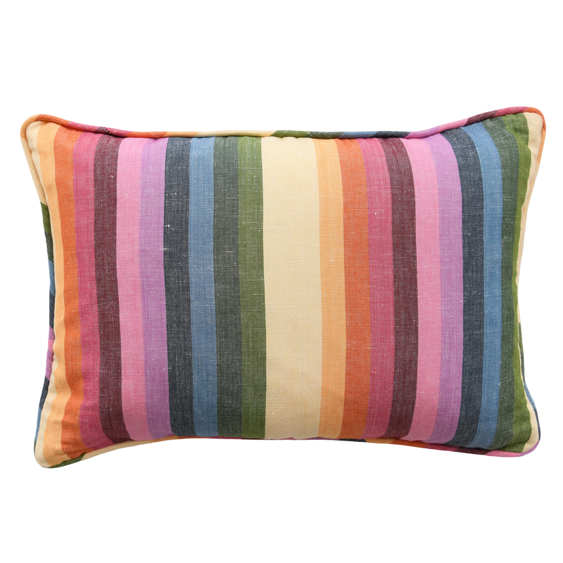Prism Bolster with Piping