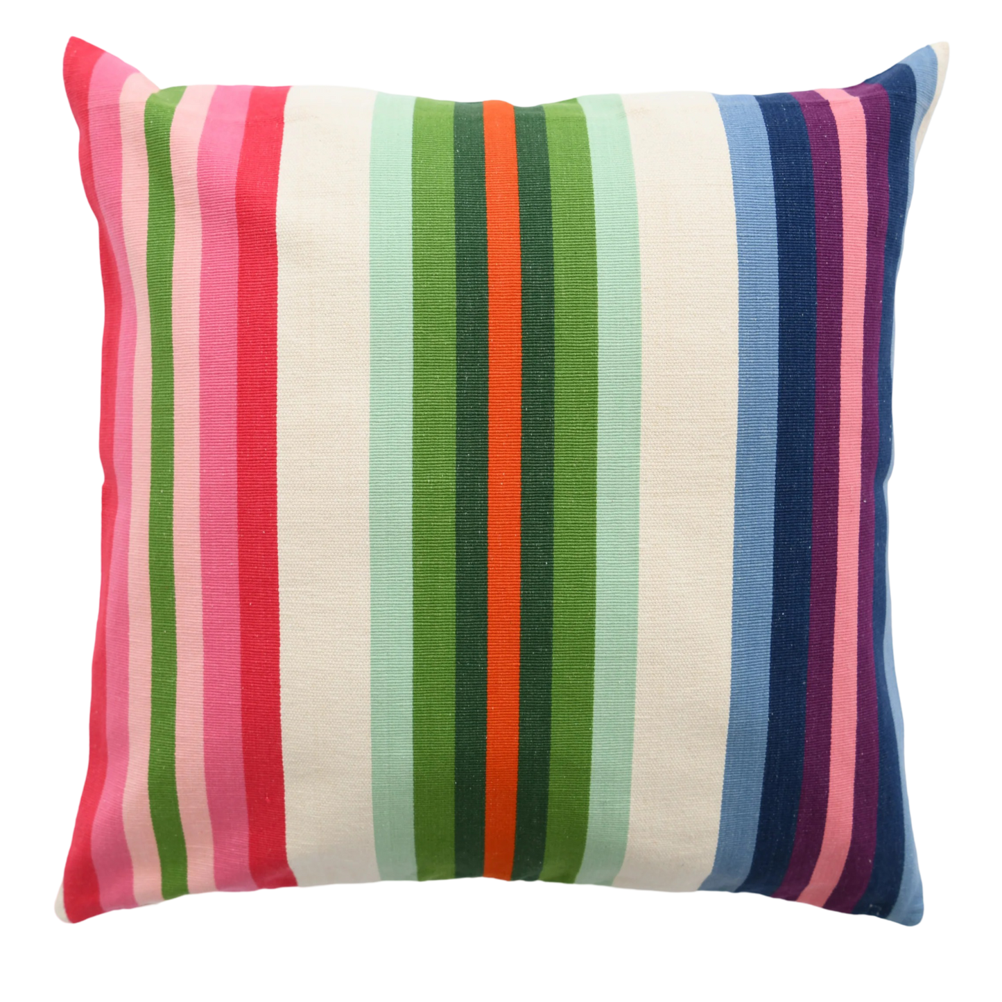 Rainbow Stripe Pillow