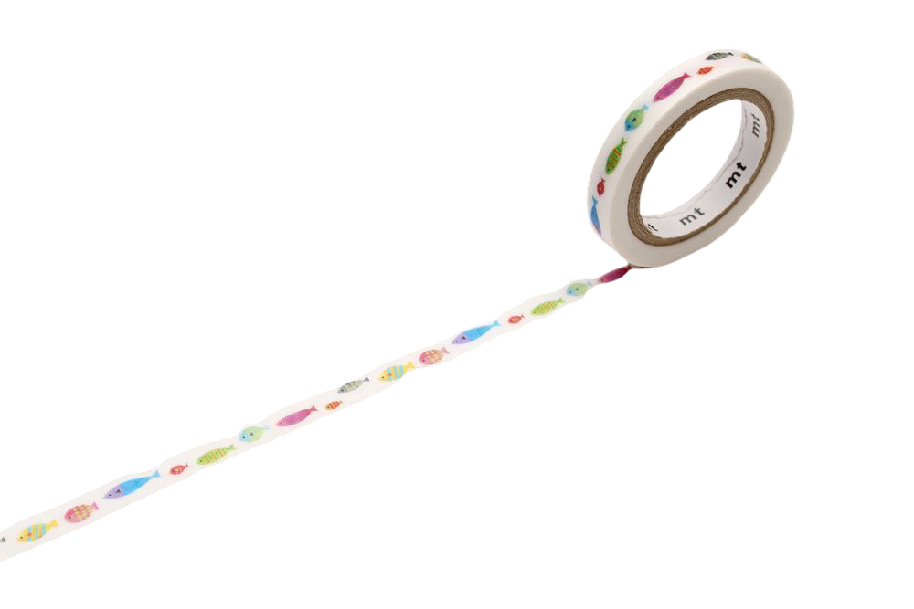 Fish Washi Tape - 7mm