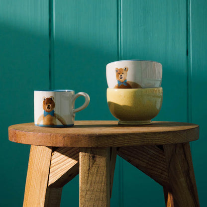 Small Mug - Blue Teddy Bear