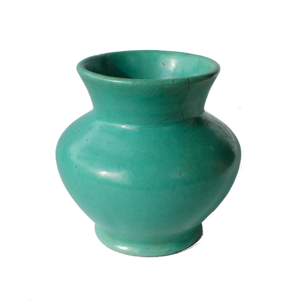 Rustic Turquoise Pottery Vase