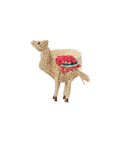Woven Napkin Ring - Camel