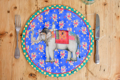 Elephant Placemat - Pervinch