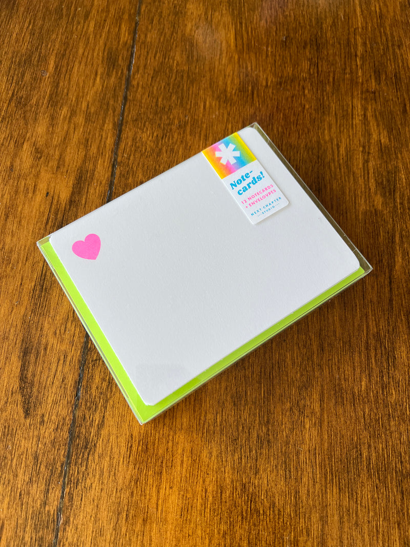 Riso Heart Notecards - Set of 12