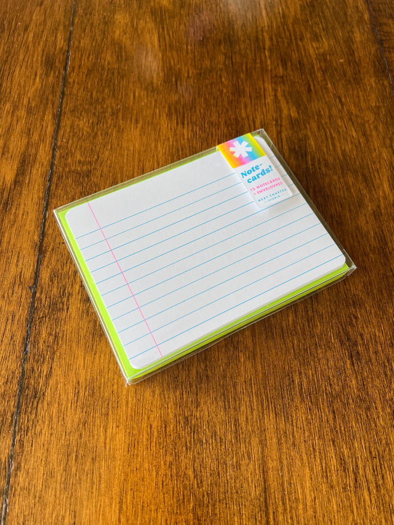 Riso Ruled Notecards - Set of 12