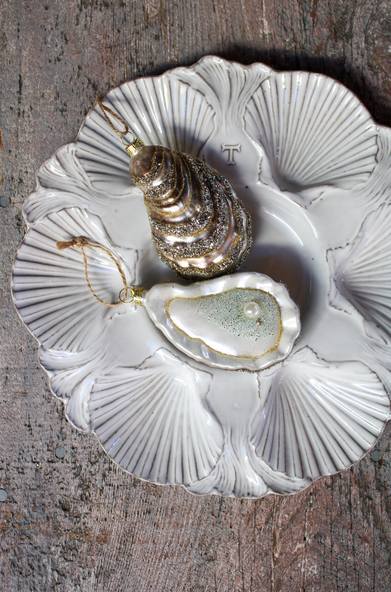 Oyster with Pearl Ornament