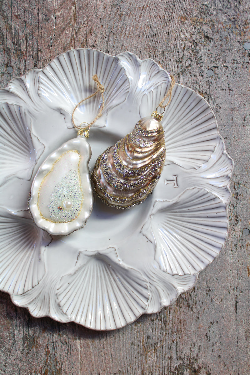 Oyster with Pearl Ornament