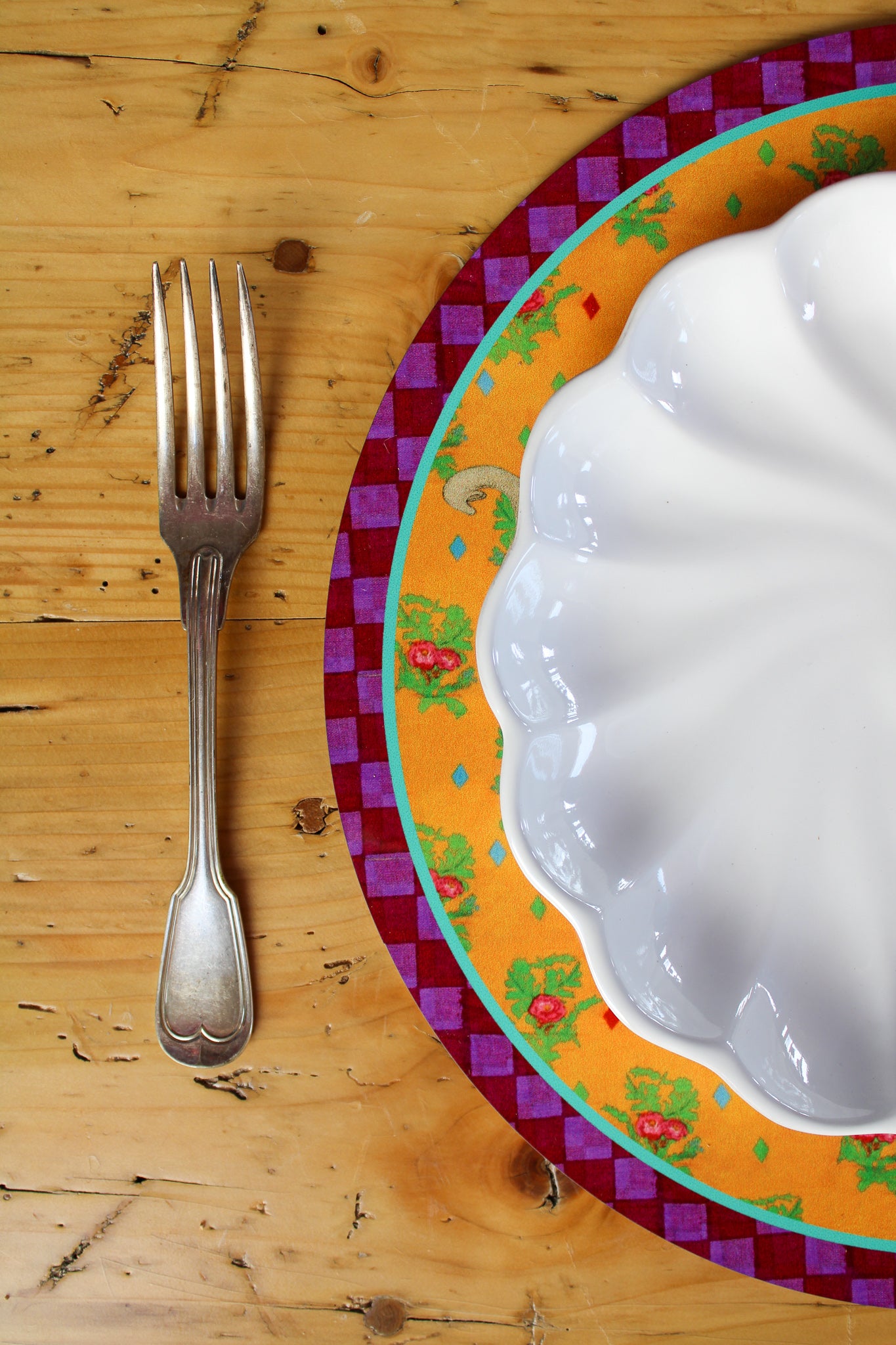 Elephant Placemat - Gold