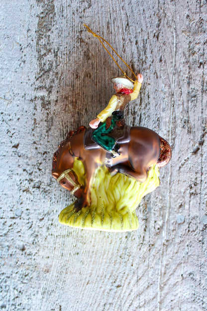 Vintage Cowboy Ornament