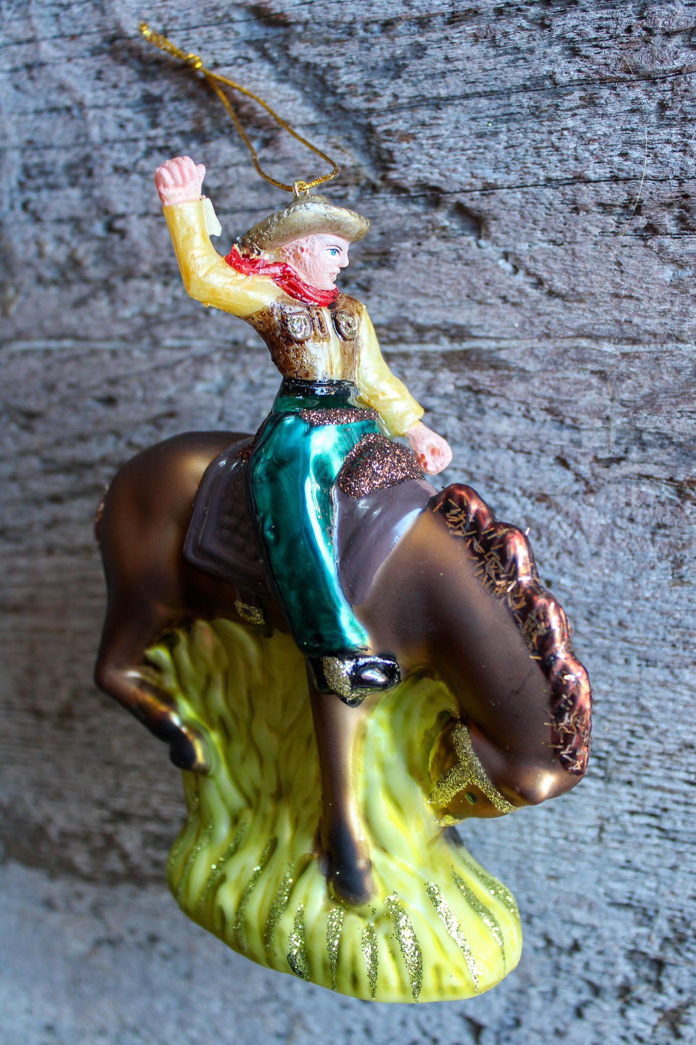 Vintage Cowboy Ornament