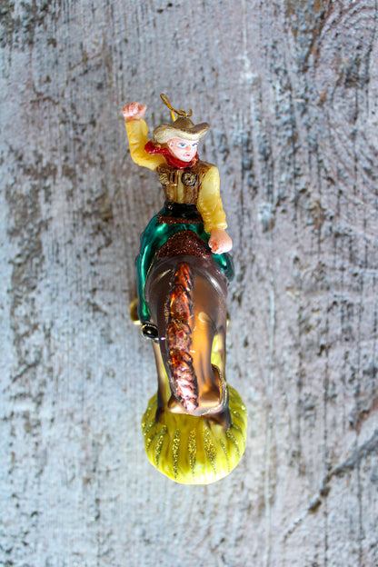 Vintage Cowboy Ornament