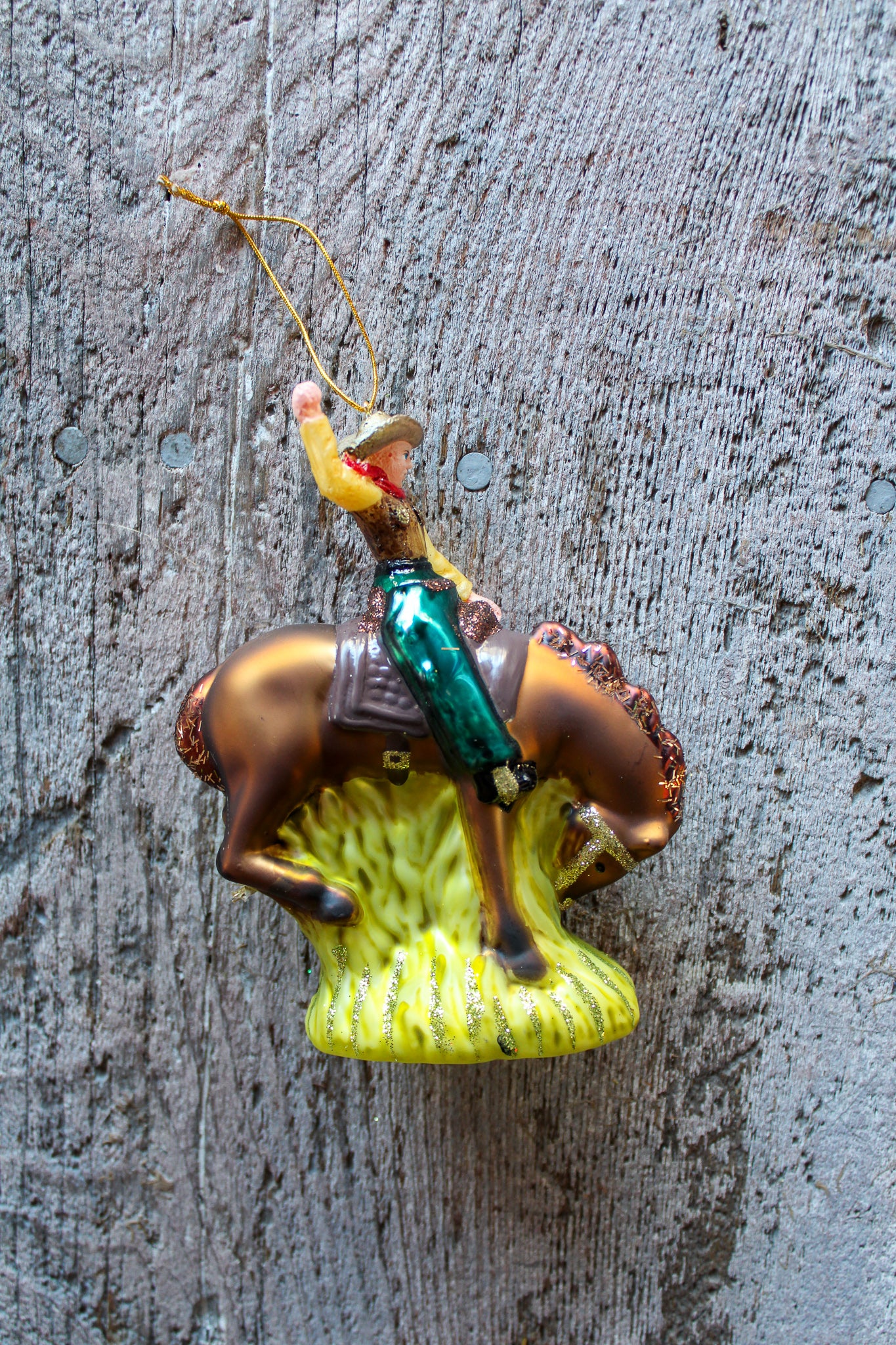 Vintage Cowboy Ornament