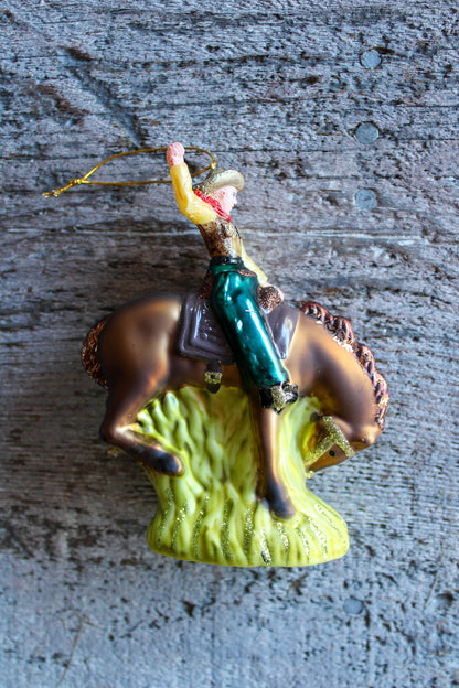 Vintage Cowboy Ornament