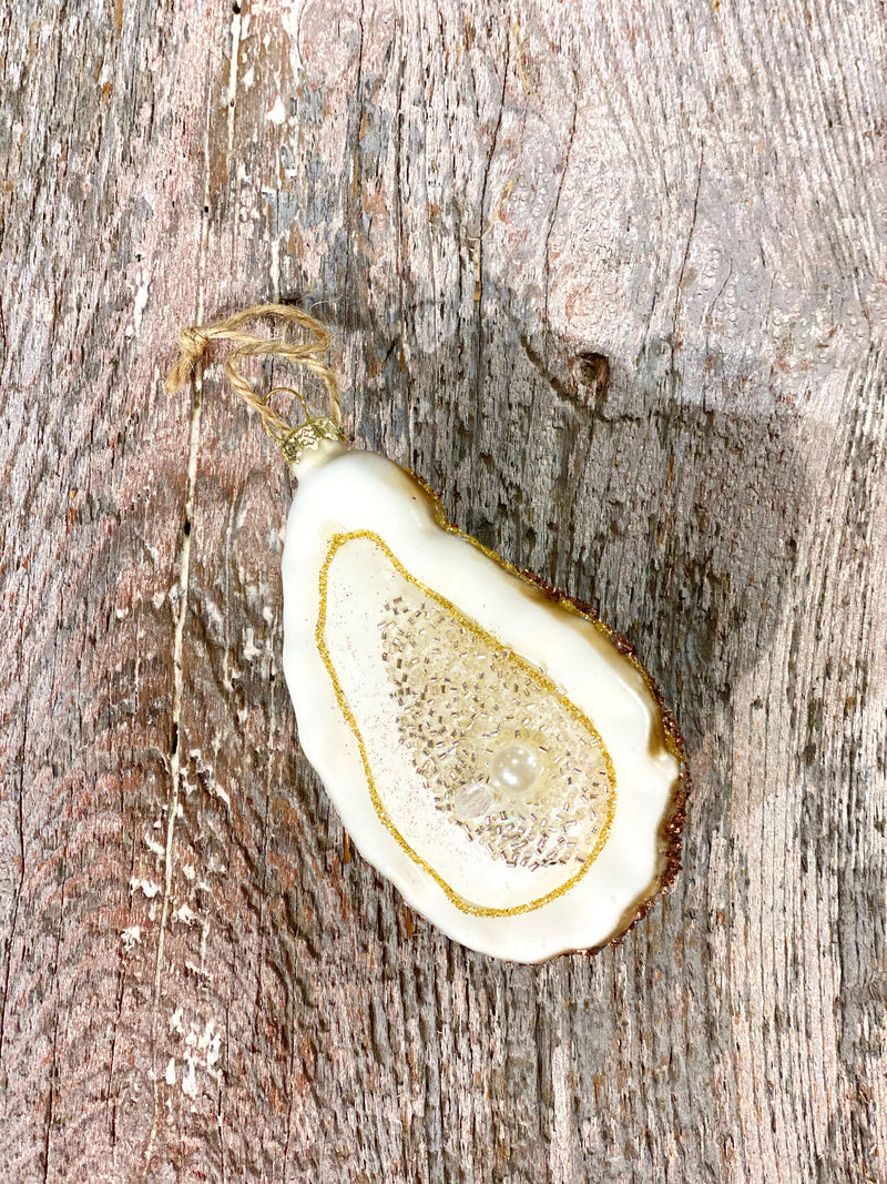 Oyster with Pearl Ornament