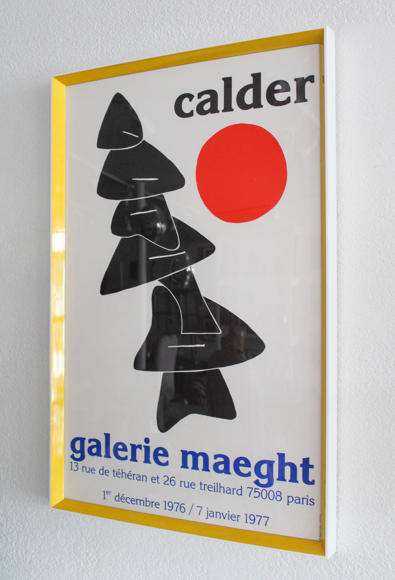 Framed Calder Galerie Maeght Poster – House of Cardoon