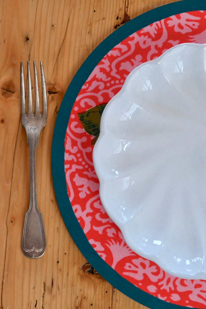 Sunrise Placemat - Coral