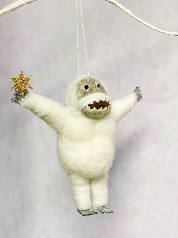 Abominable Snowman Ornament